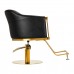 Hairdressing Chair GABBIANO BURGOS GOLD black